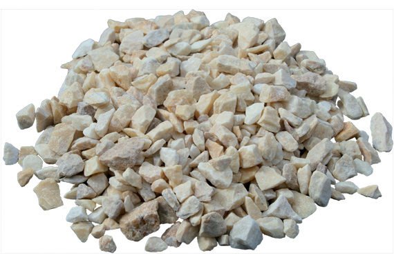 granulats concasses décoratifs jaune sienne 1
