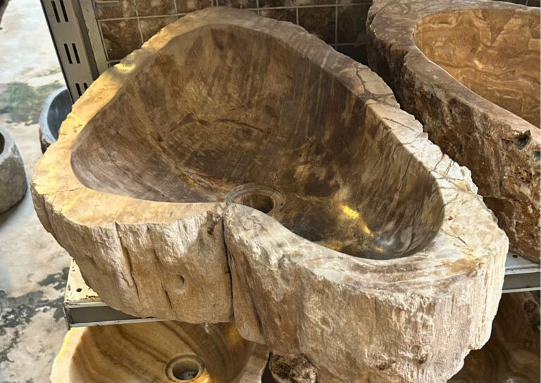 Vasque Kuta en bois pétrifié - Aquiter