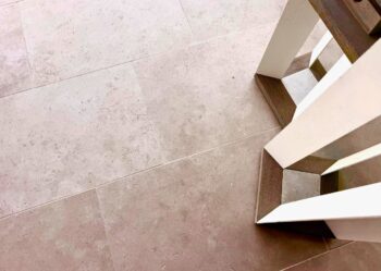 Dallage travertin Ivory