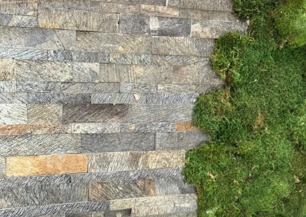 Parement Pierre de Bali Green avec Aquiter Pierres Distribution Parement Pierre de Bali Green