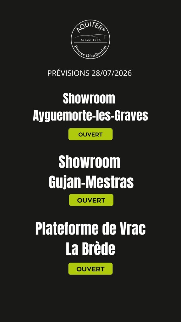 Ouvertures 28072026 Popup mode sombre avec Aquiter Pierres Distribution